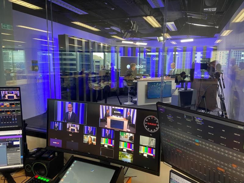 Ausbiz goes live with studio build led by Amber Technology